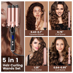 Bo'laiya tourmaline ceramic coating helps reduce frizz and add shine.