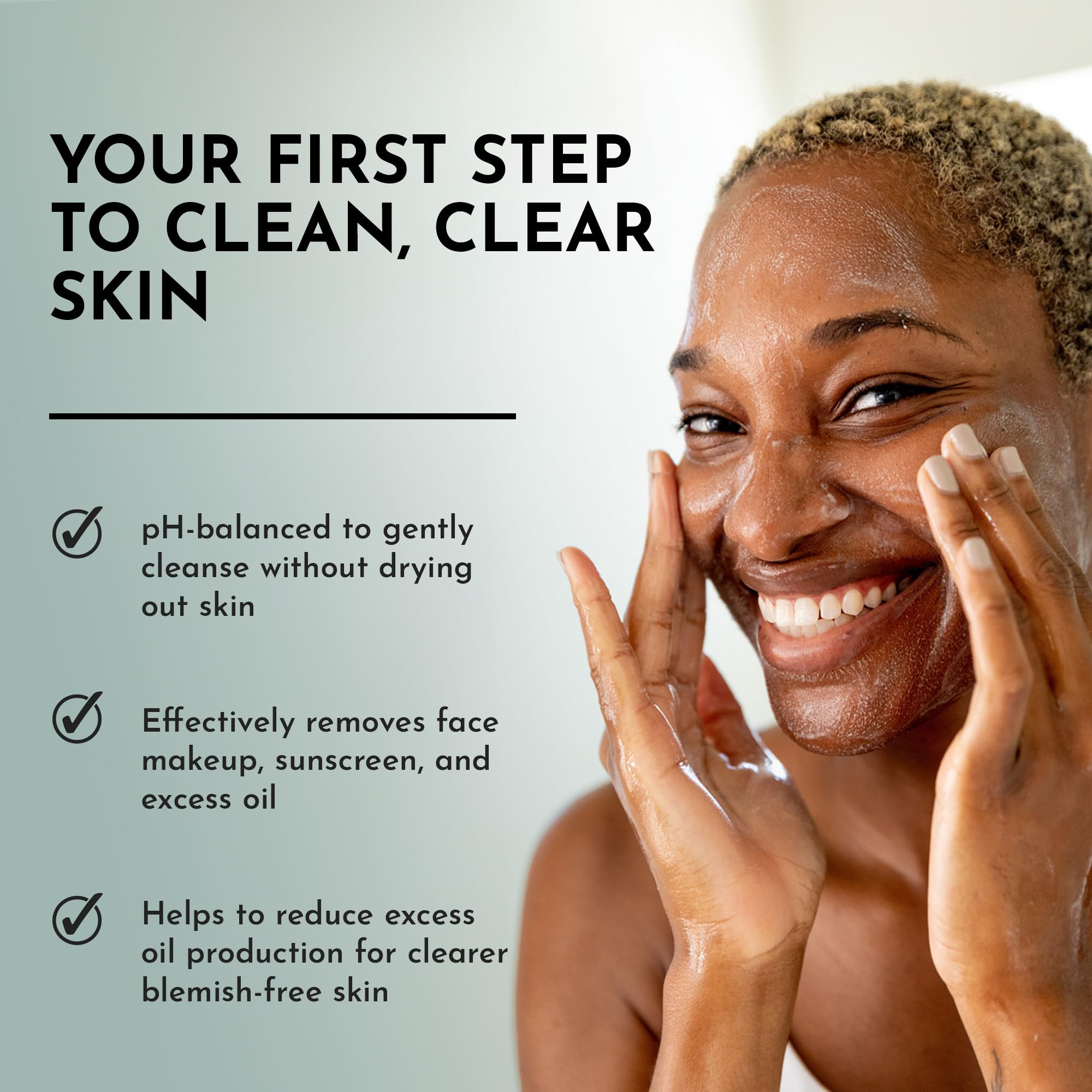 BOLDEN cleanser unclogging pores close-up