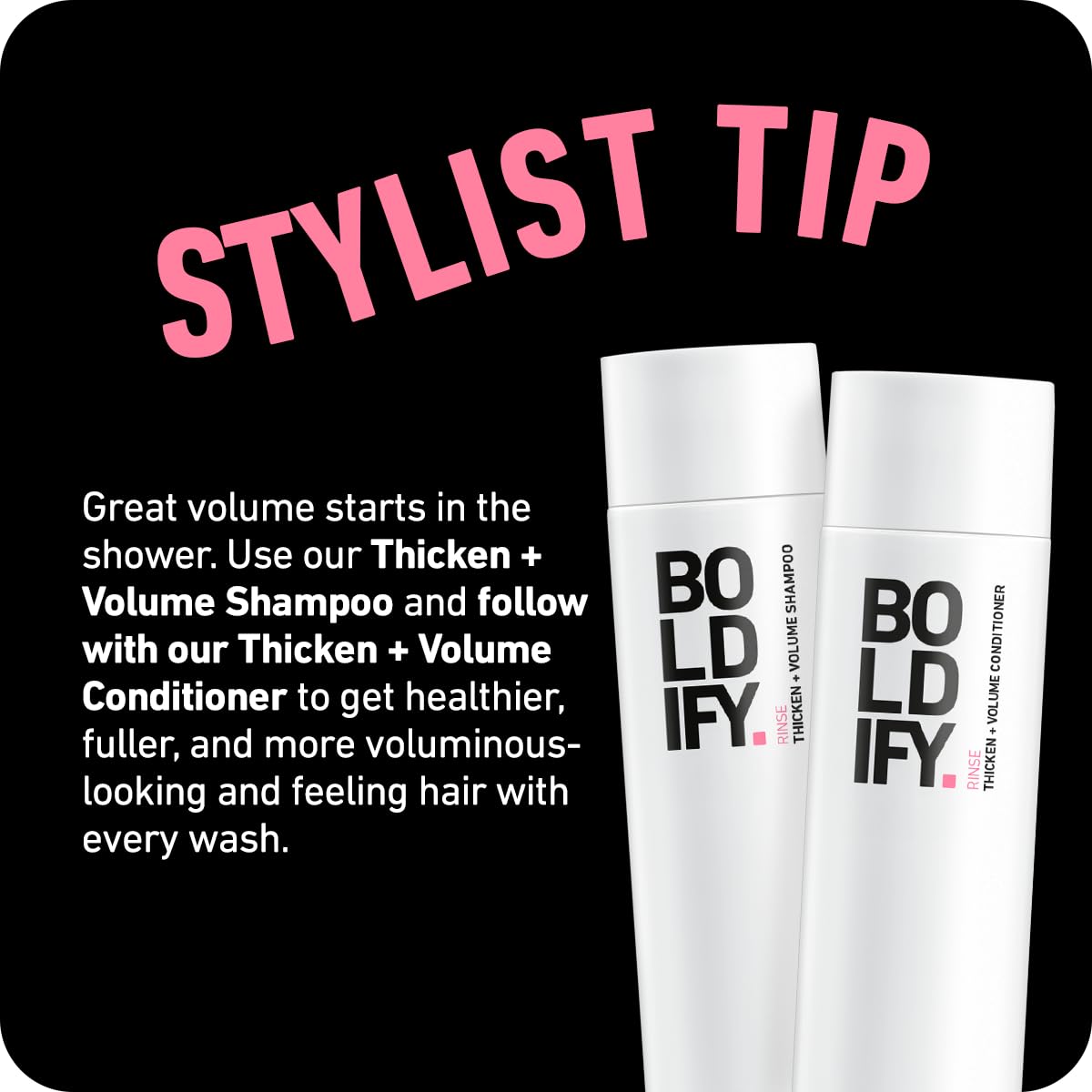 Boldify Dry Texture Spray delivers a matte finish and grip for braids.