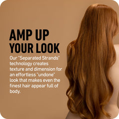 Boldify Dry Texture Spray volume effect creates fuller strands instantly.