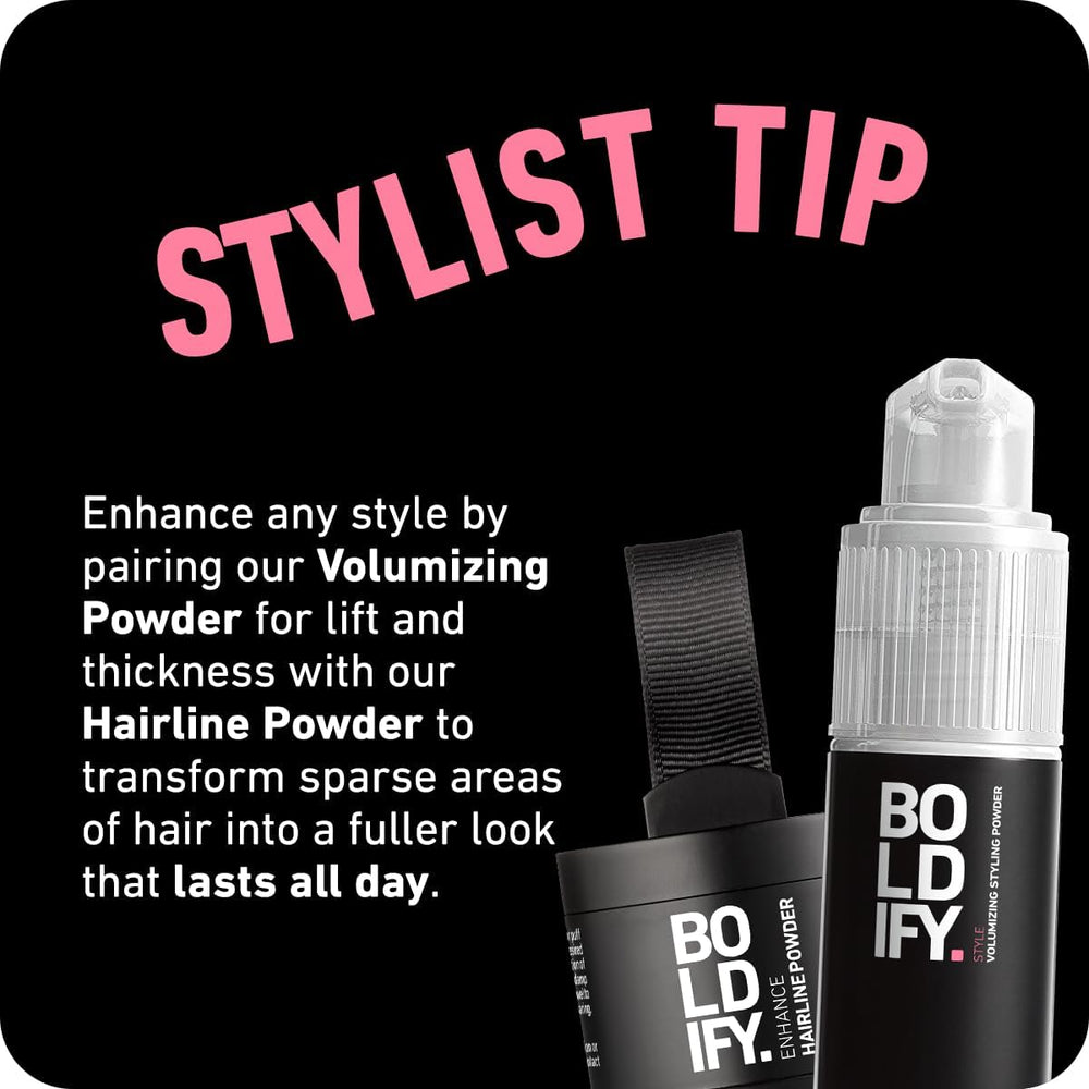 Boldify Fine-hair lift creates natural texture and separation
