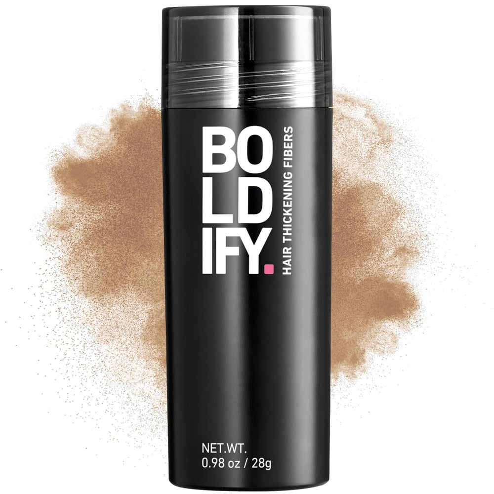 Boldify Hair Fibers crown-area coverage for natural fullness.