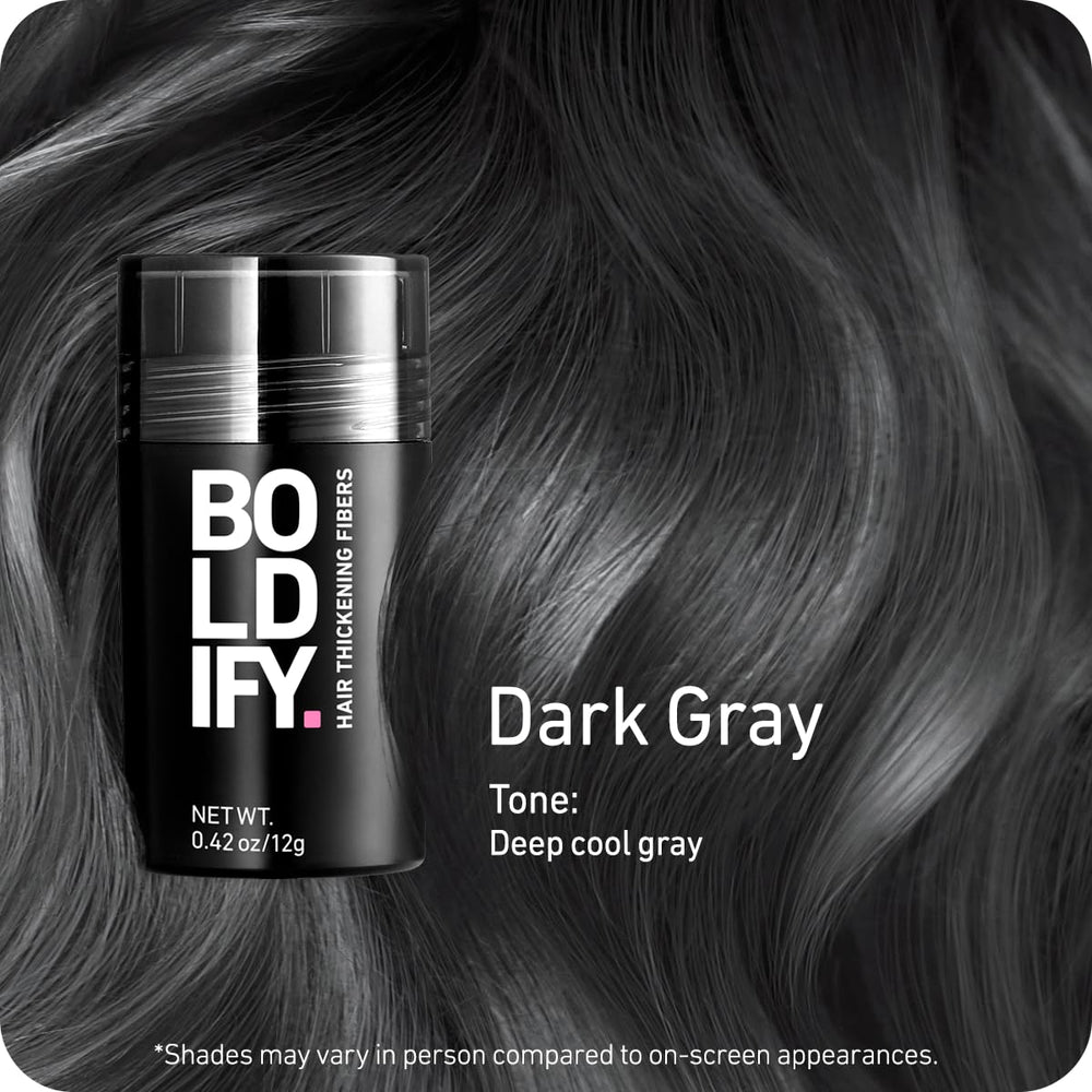 Applying Boldify to crown area for instant fullness.
