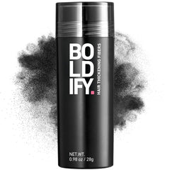 Boldify Hair Fibers crown-application for a fuller look