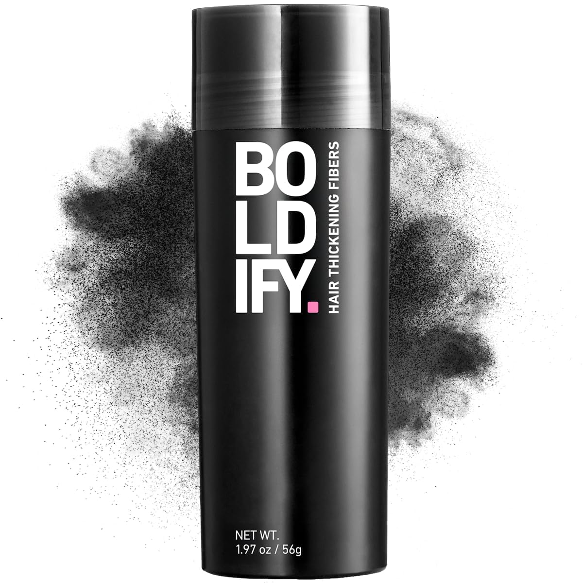 Boldify Hair Fibers crown coverage for an instantly fuller look.