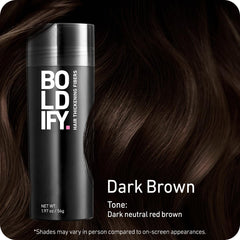 Boldify Hair Fibers partline blend for denser looking roots