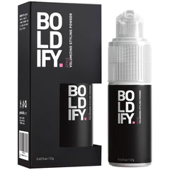 Boldify Hair Volume Powder pump bottle delivering root lift