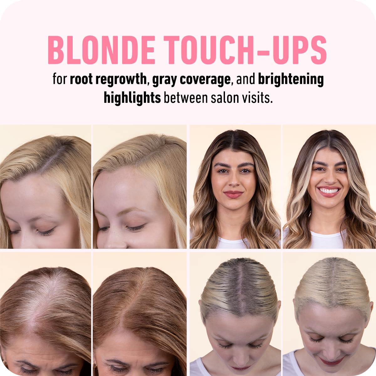 Boldify Hairline Powder bald spot concealment improves overall density