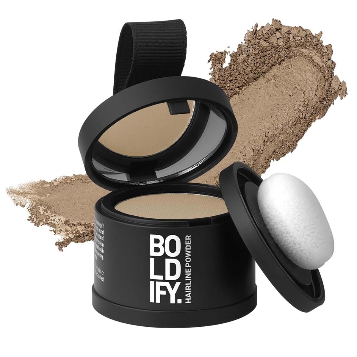 Boldify Hairline Powder compact travel kit for on-the-go root touch-ups.