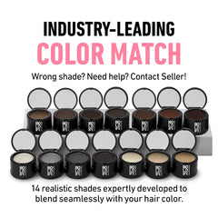 Boldify Hairline Powder smoothed coverage for natural gray blend