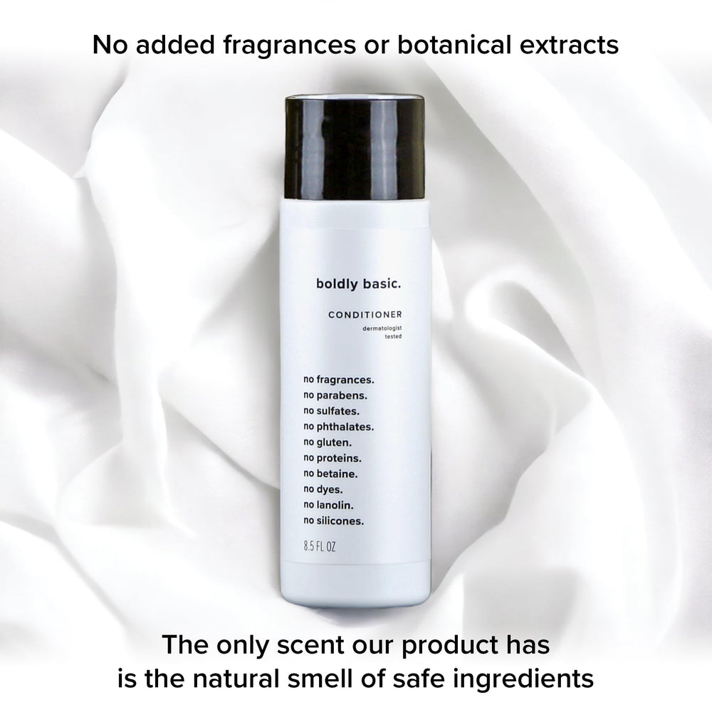 No sulfates, parabens, or gluten; fragrance-free formula for cautious households.