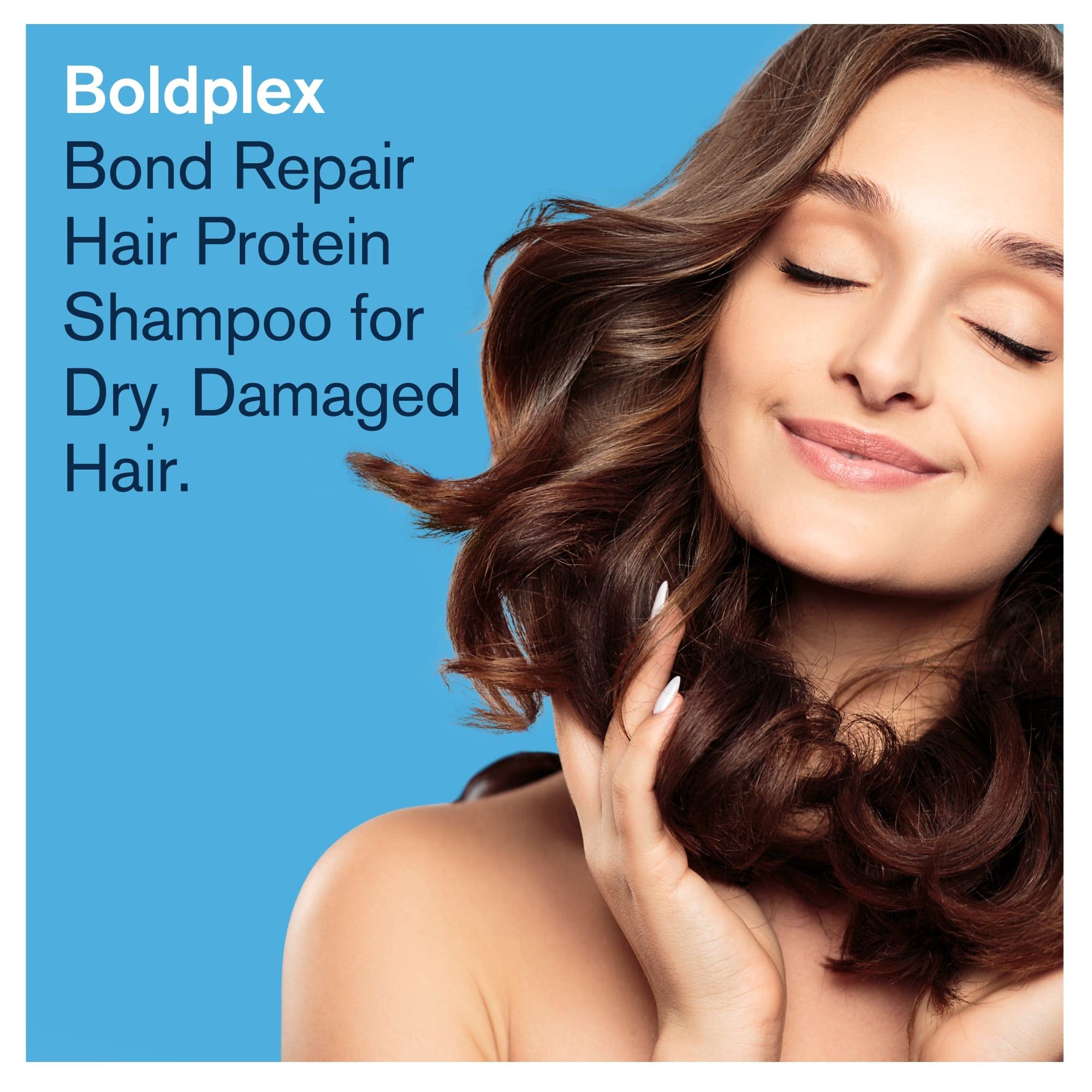 BoldPlex 4 Bond shampoo lather close-up highlights rich foam for gentle cleansing.