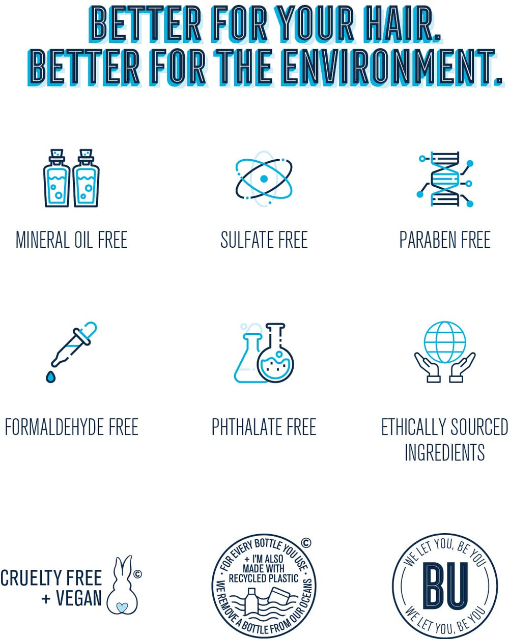 Bolduniq Boldplex vegan cruelty-free label emphasizing clean, sustainable hair care.