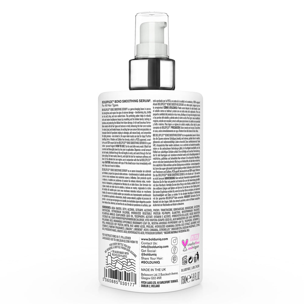 Bold UNIQ Boldplex 6 serum close up highlights hydrating protein repair benefits