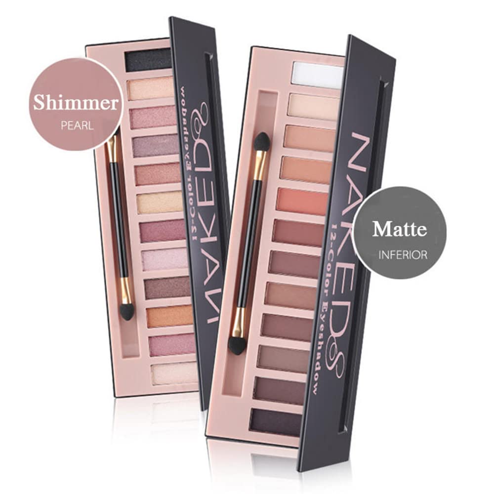 BOLOPER BestLand tonos nude mate permiten delinear ojos sutiles para cualquier ocasión.