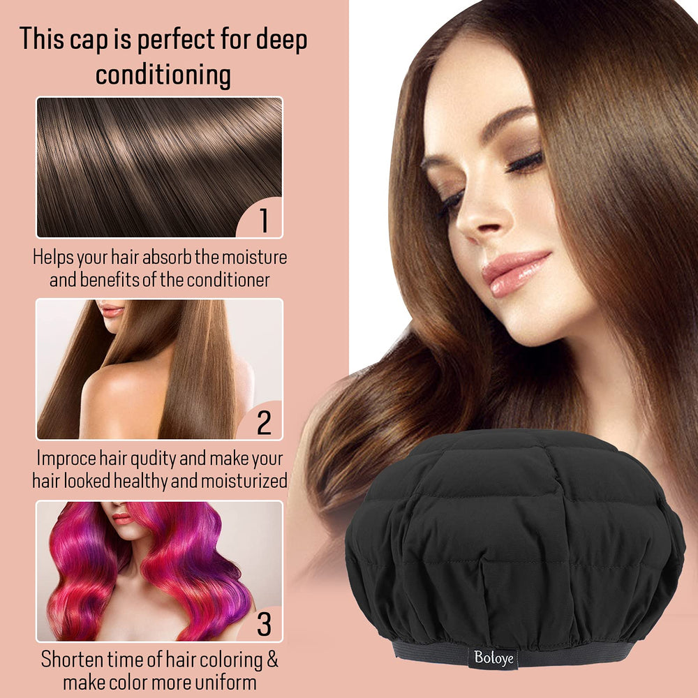 Boloye natural curly hair care cap ideal for textured hair maintenance