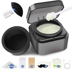 Boloye Nose Wax Kit compact warmer front view for precise at-home grooming.