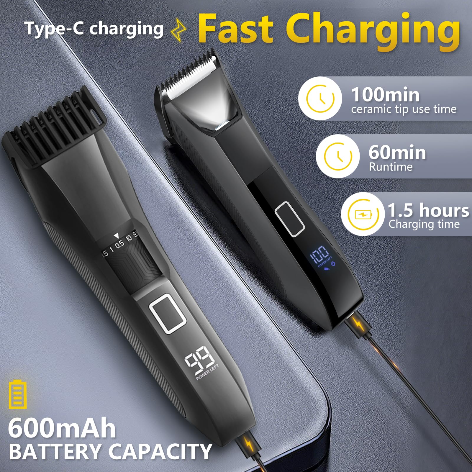 Bomic Manscape 20-length beard trimmer offers adjustable settings for precise styling.