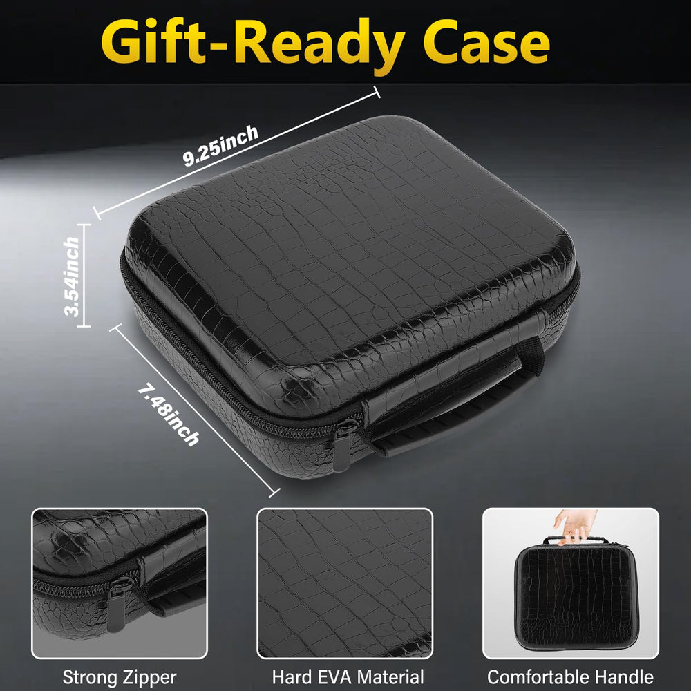 Bomic Manscape travel case keeps essentials secure during trips.