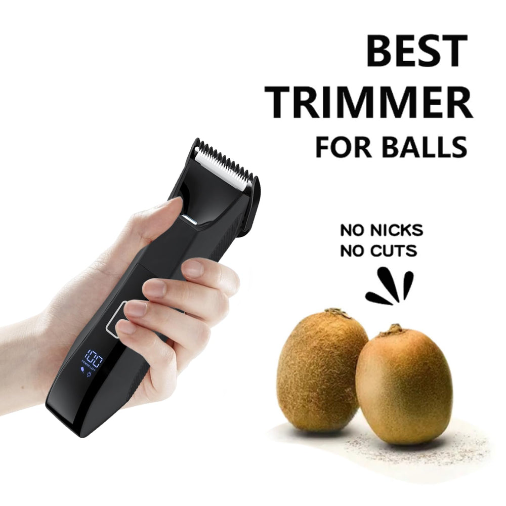 Bomic Manscaper Trimmer travel lock keeps settings secure during travel.
