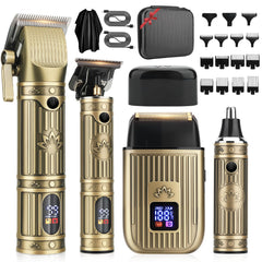 Bomxin hair clippers professional kit for versatile home grooming