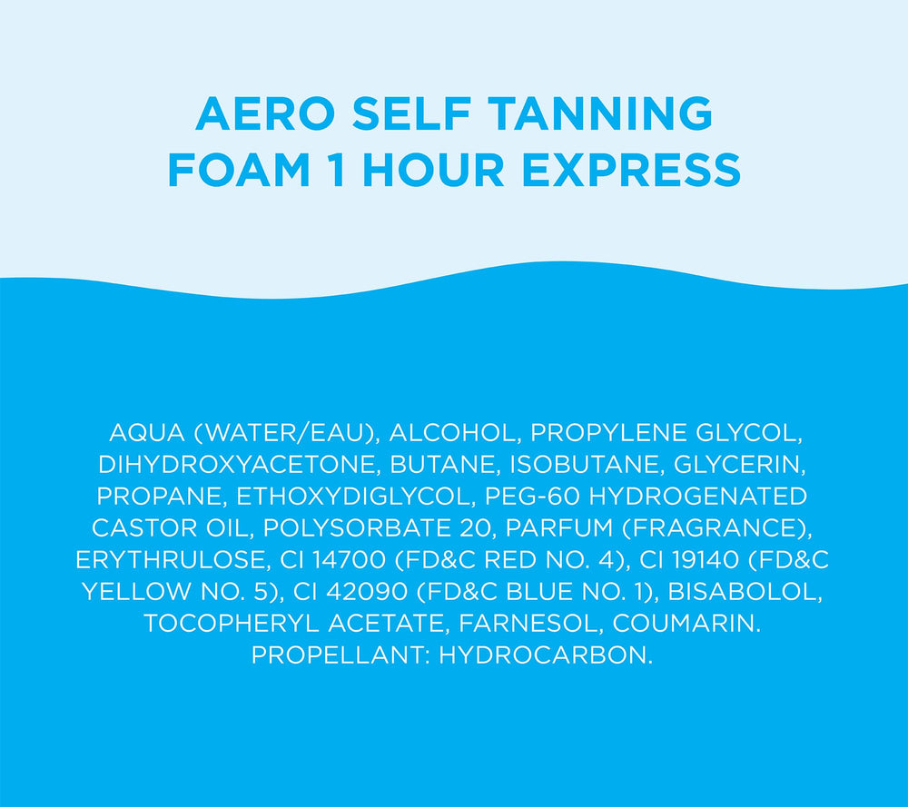 Bondi Sands Aero beach-ready glow moment with spray-foam texture