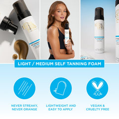 Bondi Sands aloe vera coconut hydration supports comfortable tanning.