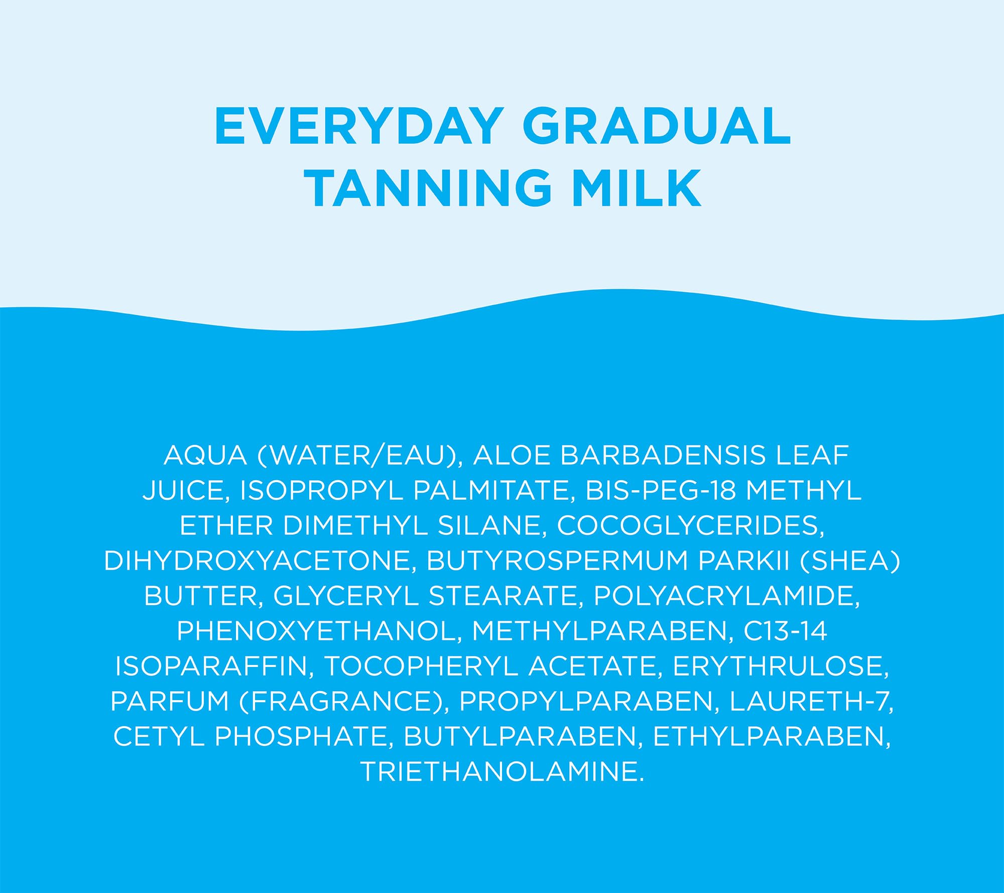 Bondi Sands Everyday Gradual Tanning Milk highlights Australian brand heritage.