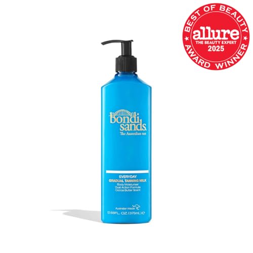 Bondi Sands Everyday Gradual Tanning Milk pump for mess-free, precise application.