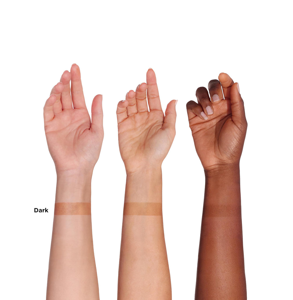 Bondi Sands Self Tanning Foam swatch reveals even, bronzed tone