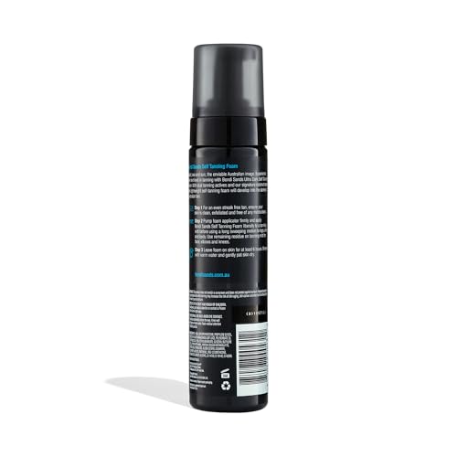 Bondi Sands Self Tanning Foam mitt used for smooth, even application