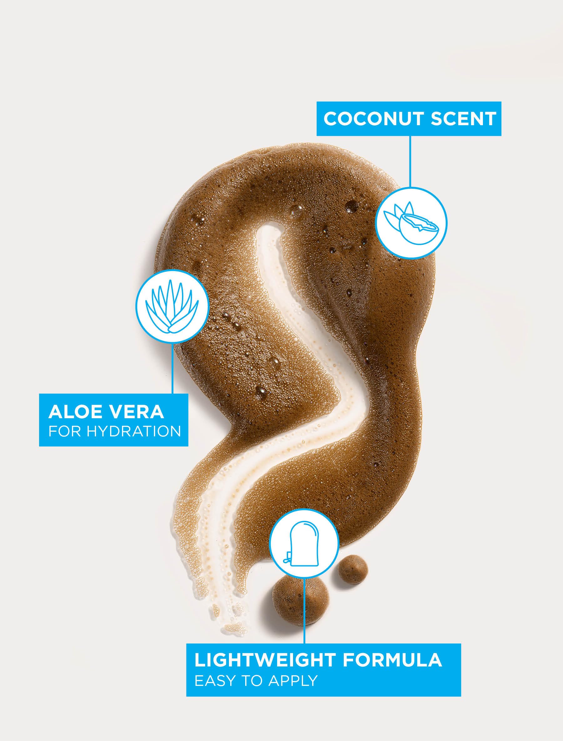 Bondi Sands Self Tanning Foam bottle and packaging highlighting easy use