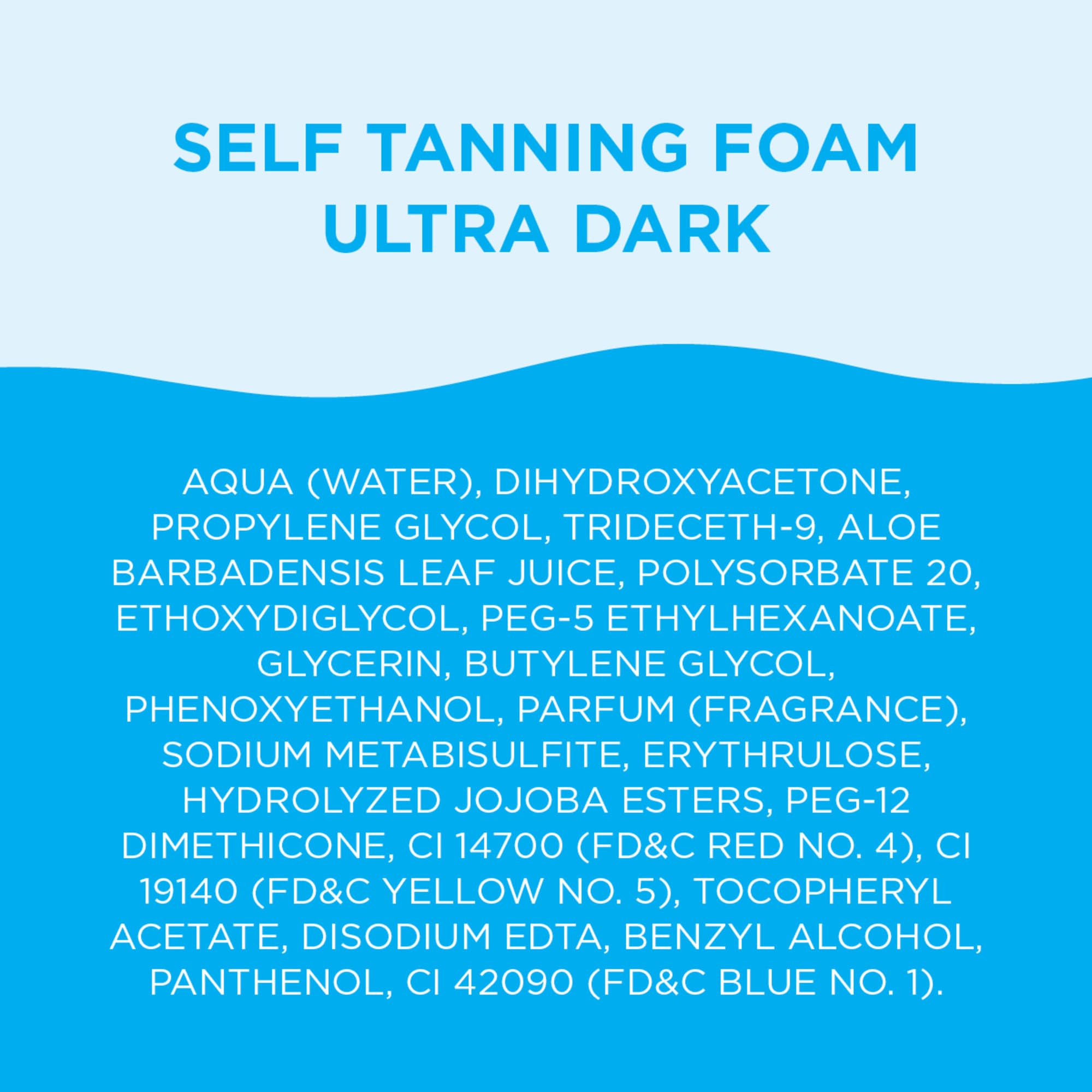 Bondi Sands Self Tanning Foam packaging with pump lid