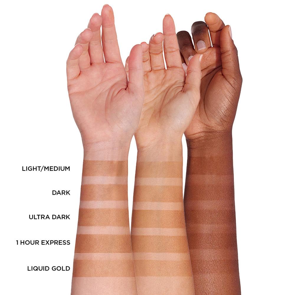 Bondi Sands self tanning foam texture closeup highlights creamy foam for easy blending.