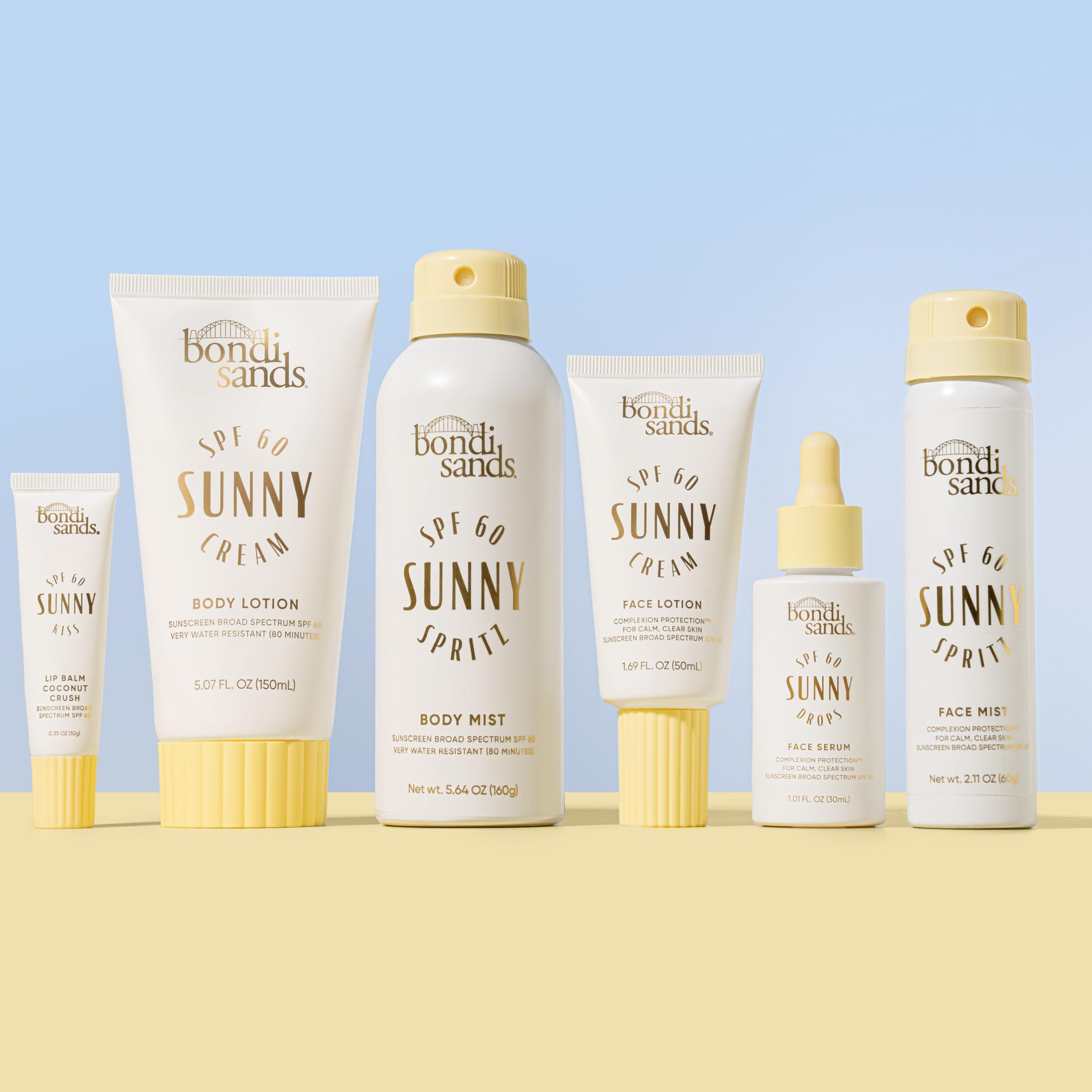Bondi Sands Sunny Drops SPF 60 helps skin glow with protection.