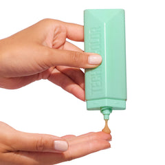 Bondi Sands Technocolor packaging close-up shows fragrance-free formula for sensitive skin.