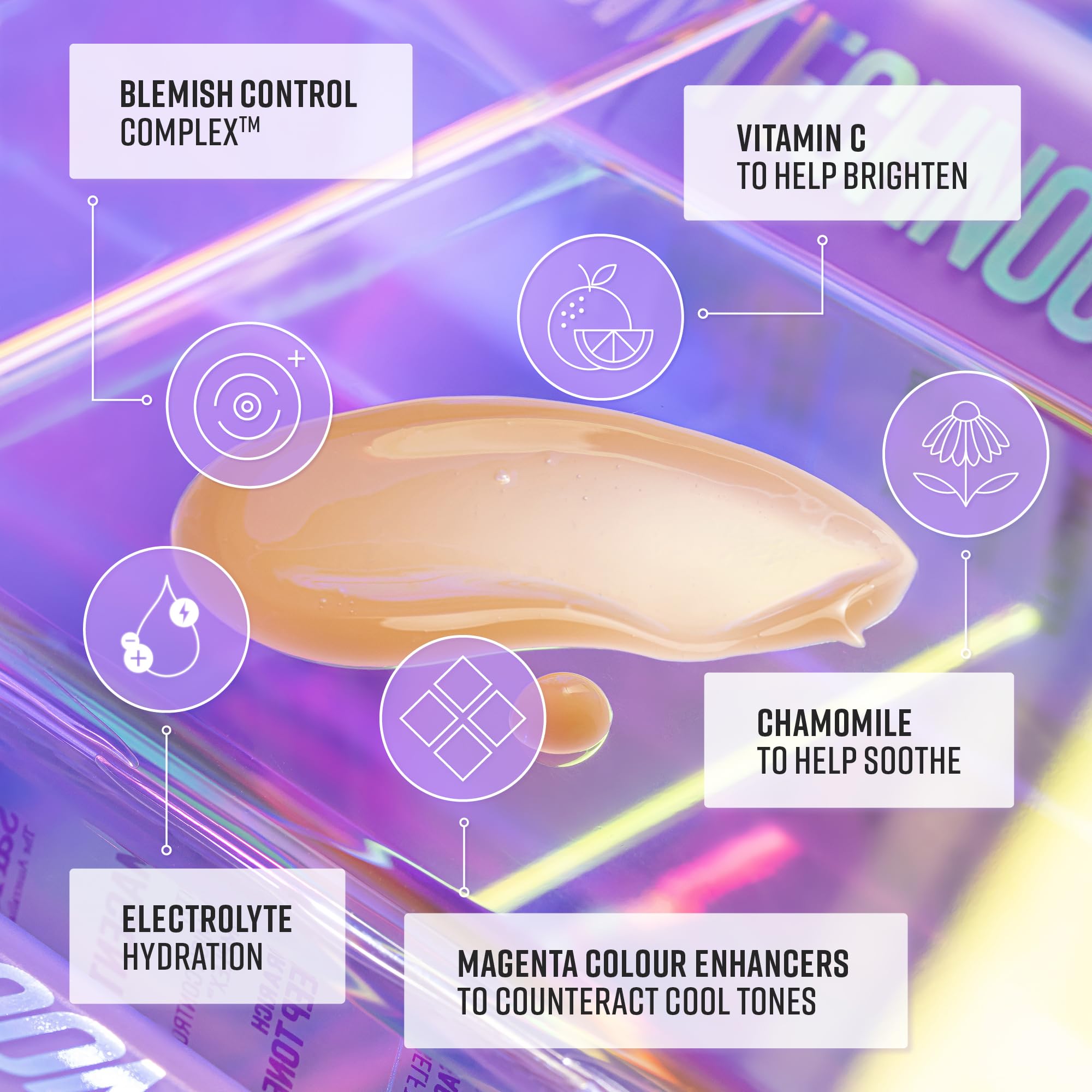 Bondi Sands Technocolor Face Serum vitamin-c benefits visual concept