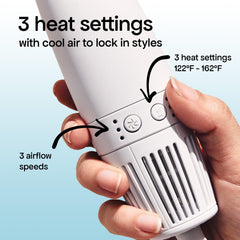 BondiBoost Everlast ceramic curlers deliver even heat for smooth, defined curls.