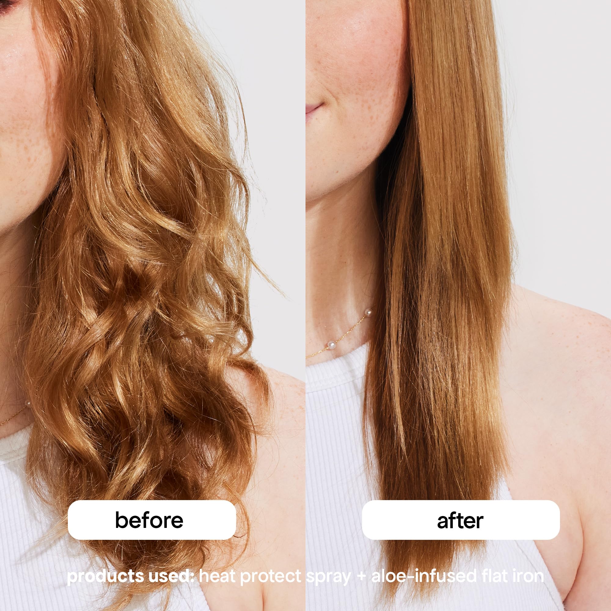BondiBoost Aloe Plated Flat Iron quick heat-up in 90 seconds