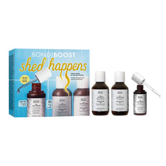 BondiBoost front packaging trio showing bottles and clear labeling for travel convenience