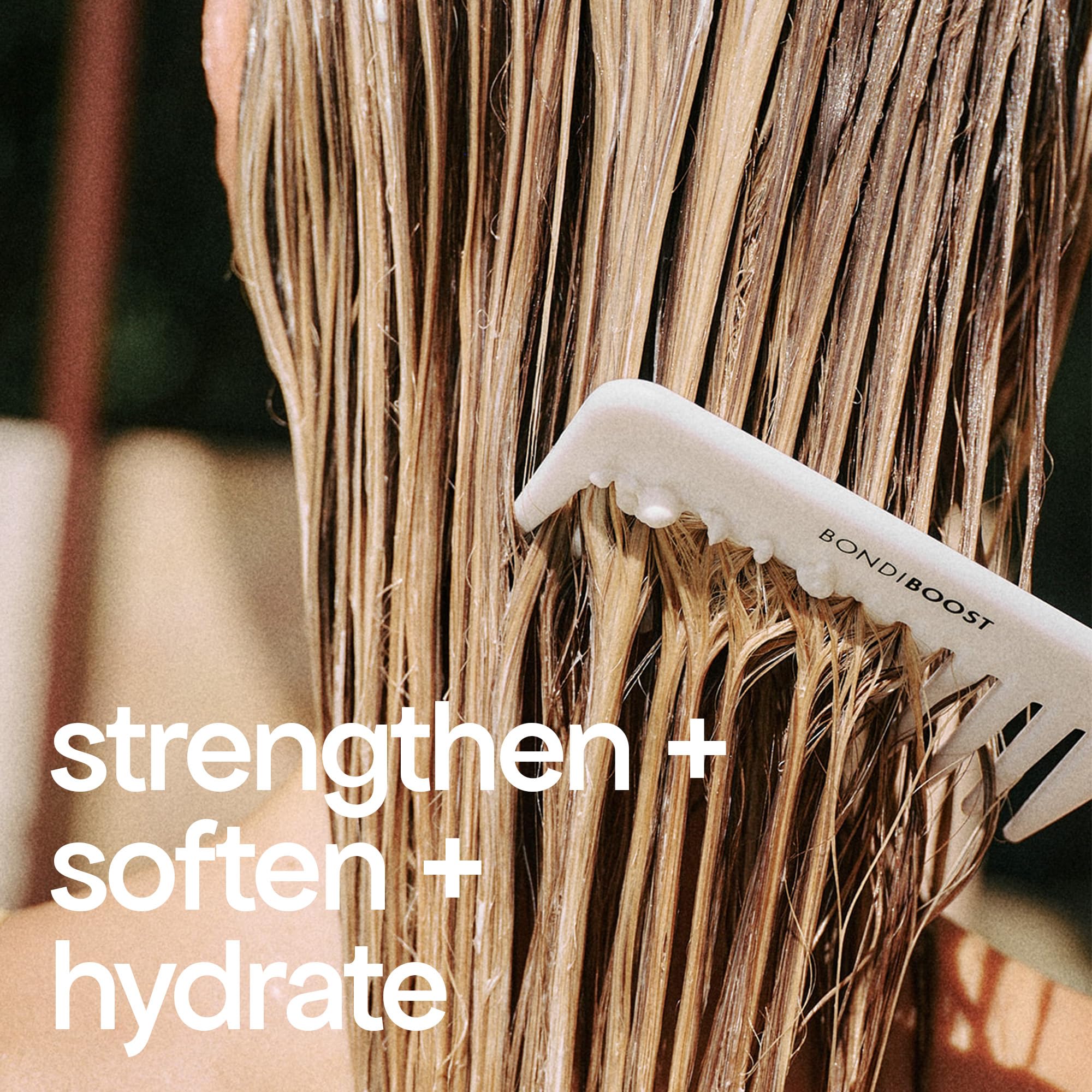 Hair after use: BONDIBOOST shows healthier, more resilient appearance