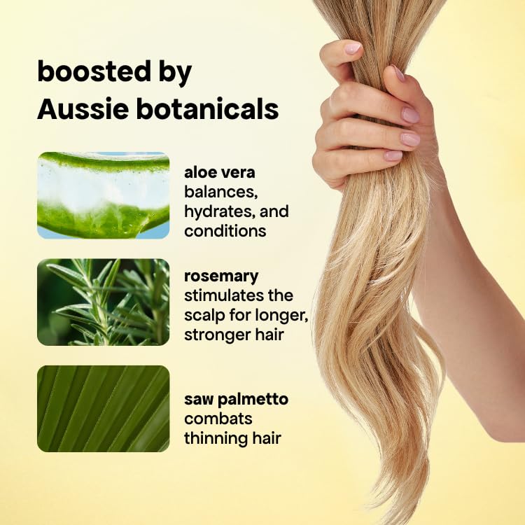 Bondiboost HG conditioner on dry hair providing moisture.