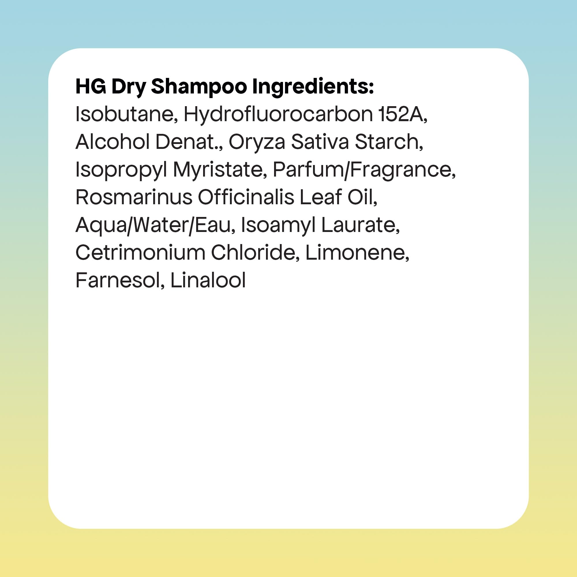 BondiBoost HG Dry Shampoo demonstrates color-safe formula for extended color life.