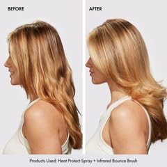 BondiBoost infrared thermal brush volume shot showing root lift