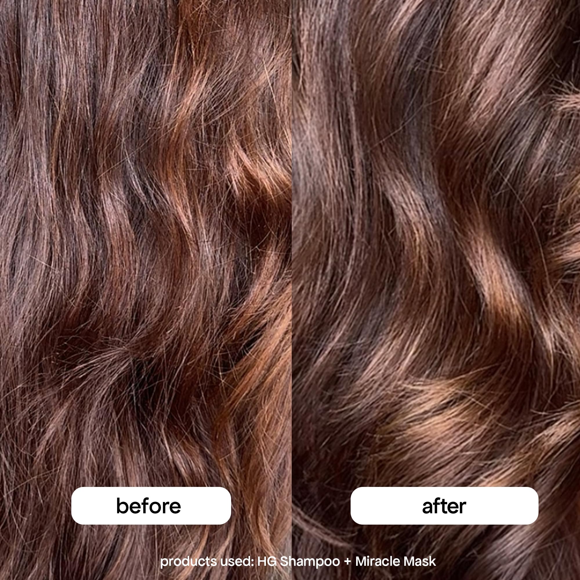 BONDIBOOST Miracle Hair Mask argan oil droplets highlighting nourishing moisture.