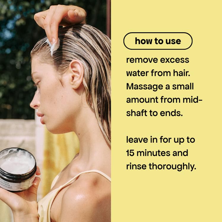 BONDIBOOST Miracle Hair Mask wet hair showing smooth, manageable texture.