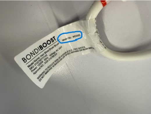 BONDIBOOST oval 75mm barrel close-up highlighting shape for bigger volume