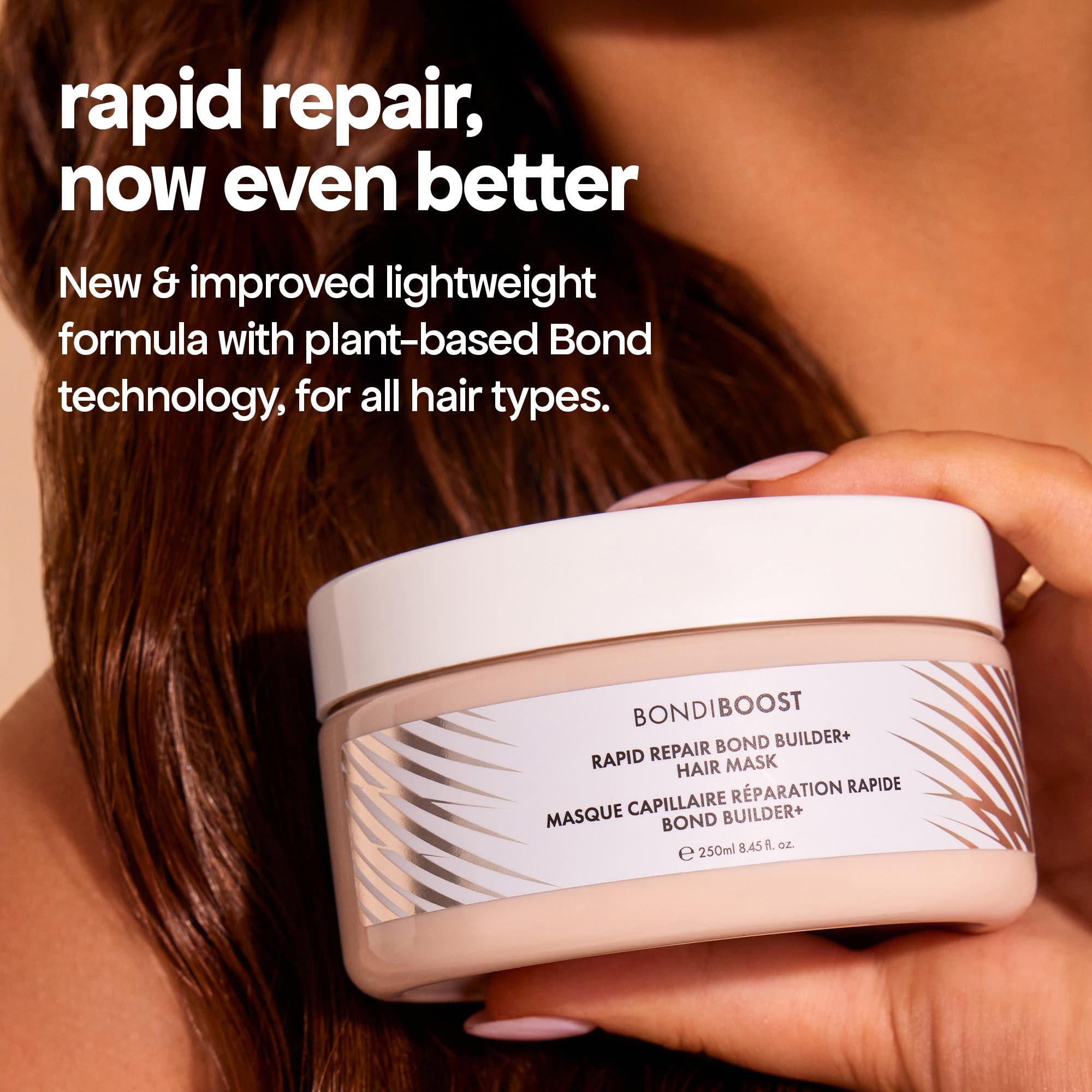 BondiBoost Natural Oil Blend ingredient image suggests enhanced moisture and resilience.