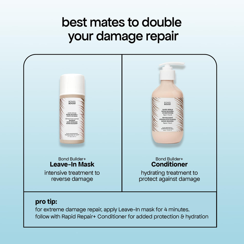 Silicone-free formula in BONDIBOOST conditioner for natural shine