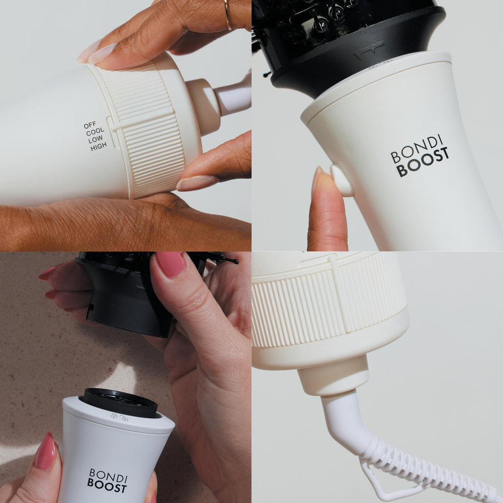 BONDIBOOST size comparison with hand to show ergonomic professional length